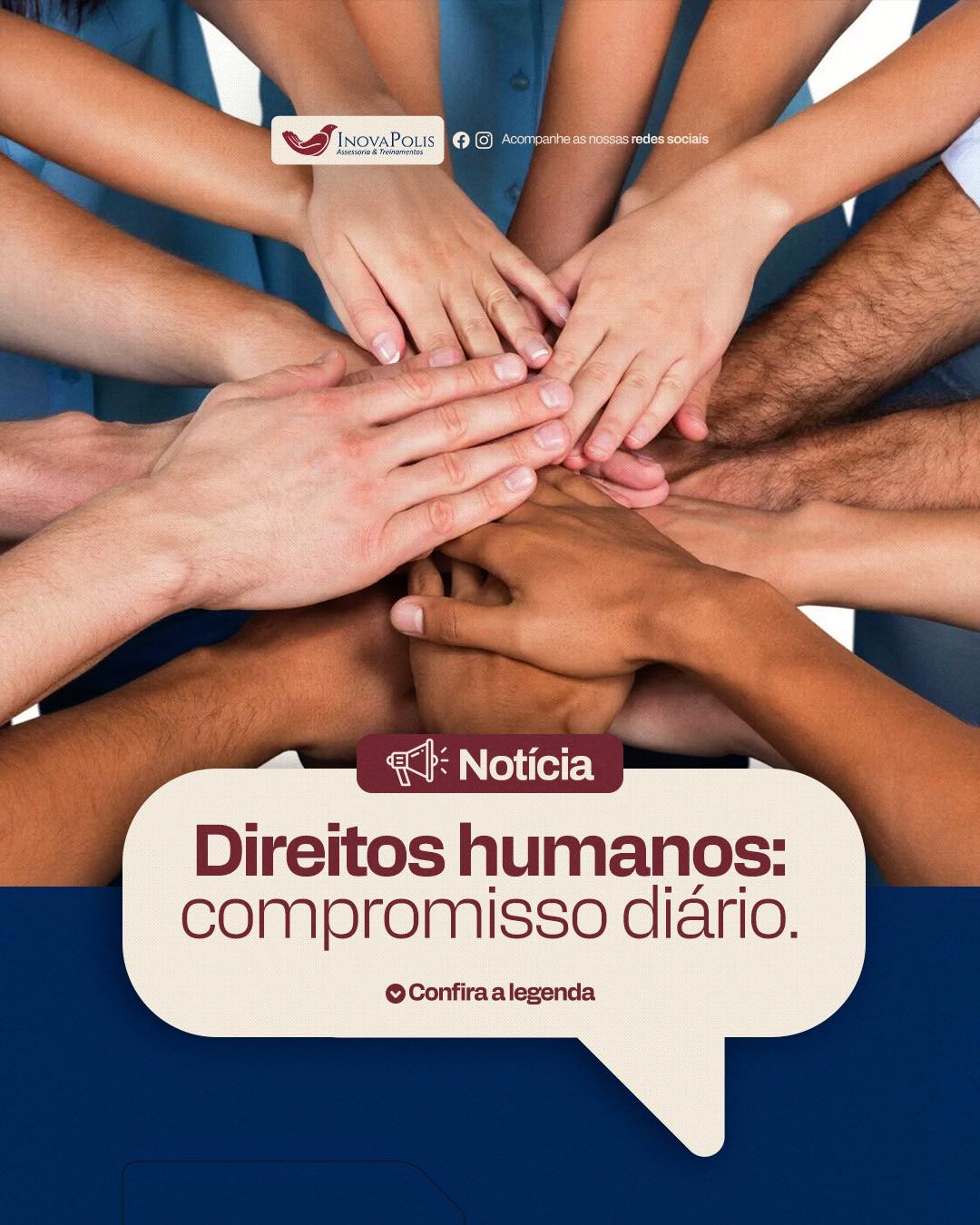 Direitos humanos: compromisso diário.